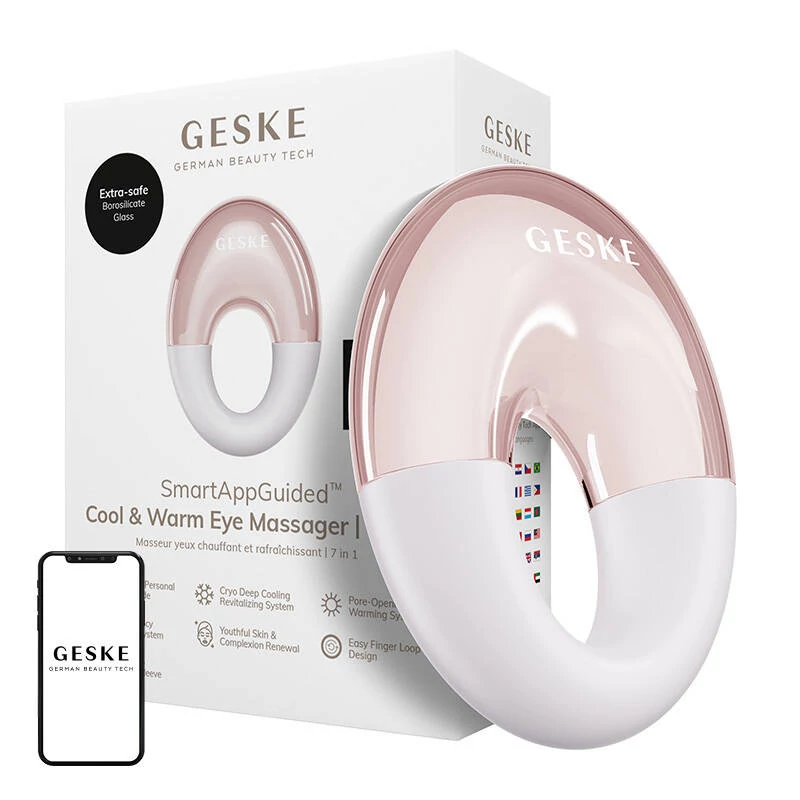 Geske Hűtő-Melegítő Szemmasszírozó 7 az 1-ben (csillagfény)