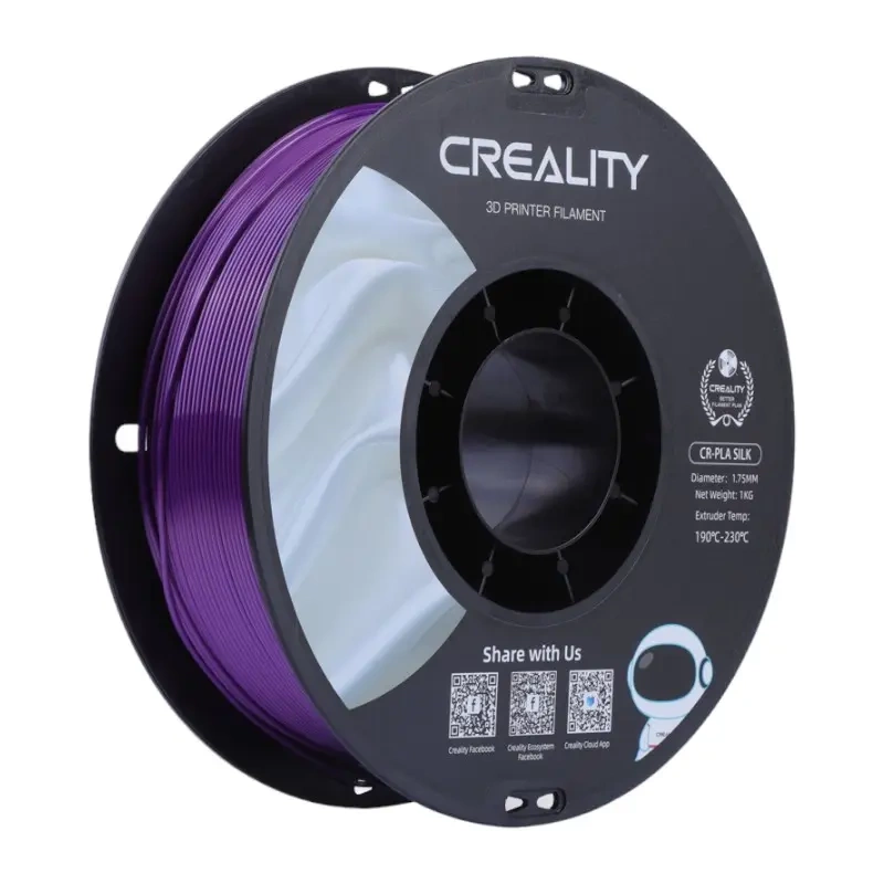 Creality CR-Silk PLA Selyemhatású Filament (Lila)