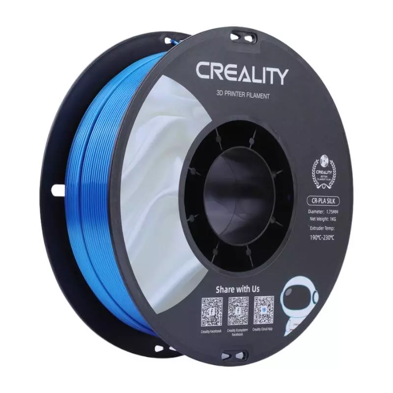 Creality CR-Silk PLA Selyemhatású Filament (Kék)