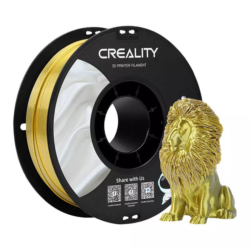 Creality CR-Silk PLA Filament Arany-ezüst