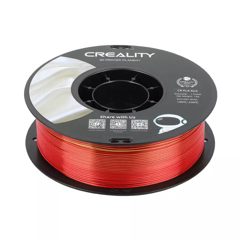 Creality CR-Silk PLA Selyemhatású Filament (Arany-vörös)