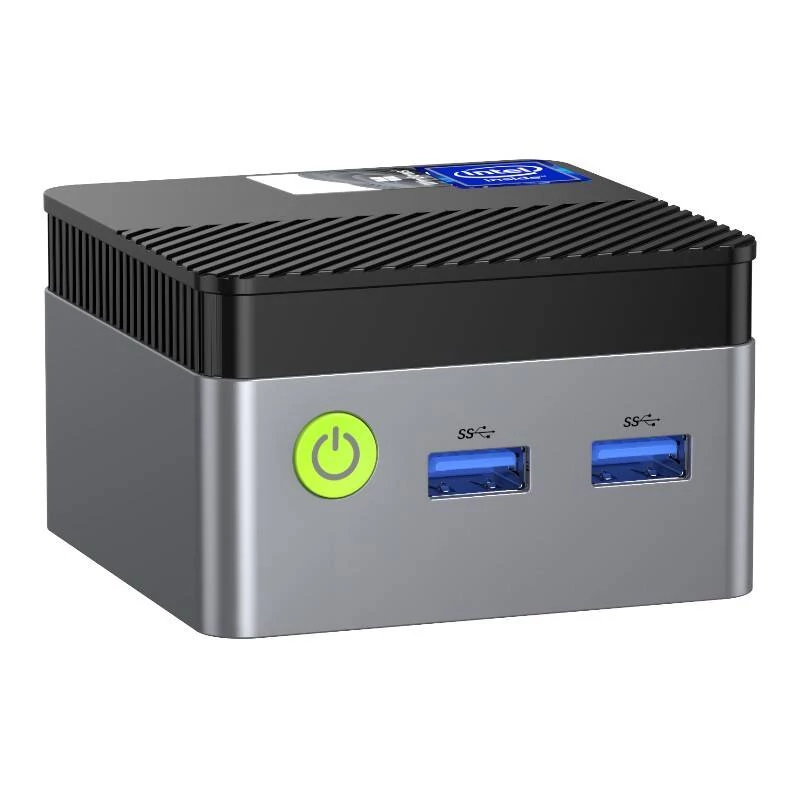 GMKtec G5 Intel N97 Mini PC 12 GB RAM + 256 GB SSD Fekete