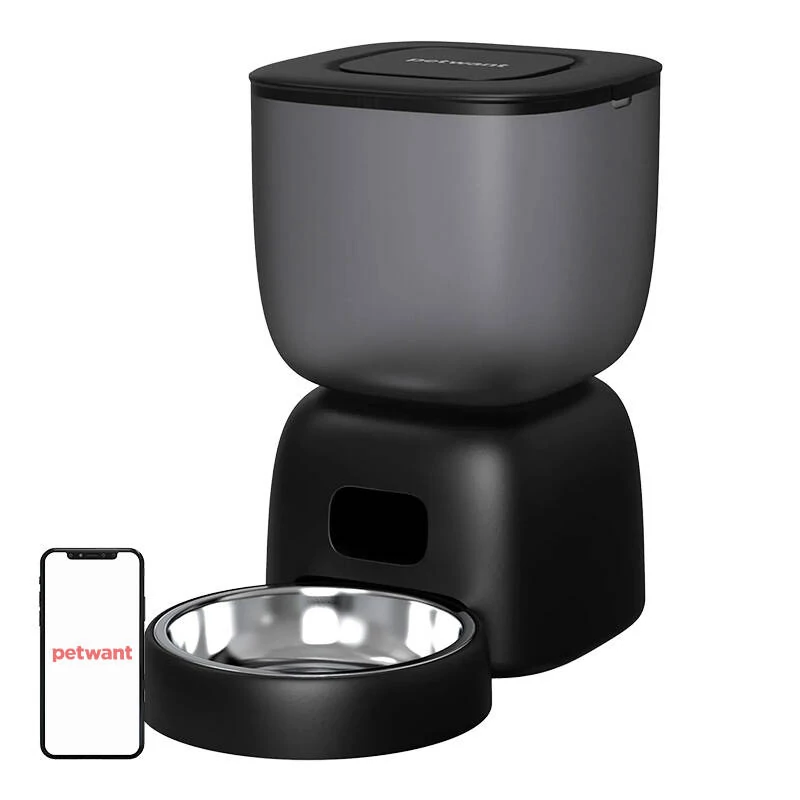 Petwant F14 WiFi Automatikus ételadagoló (fekete)