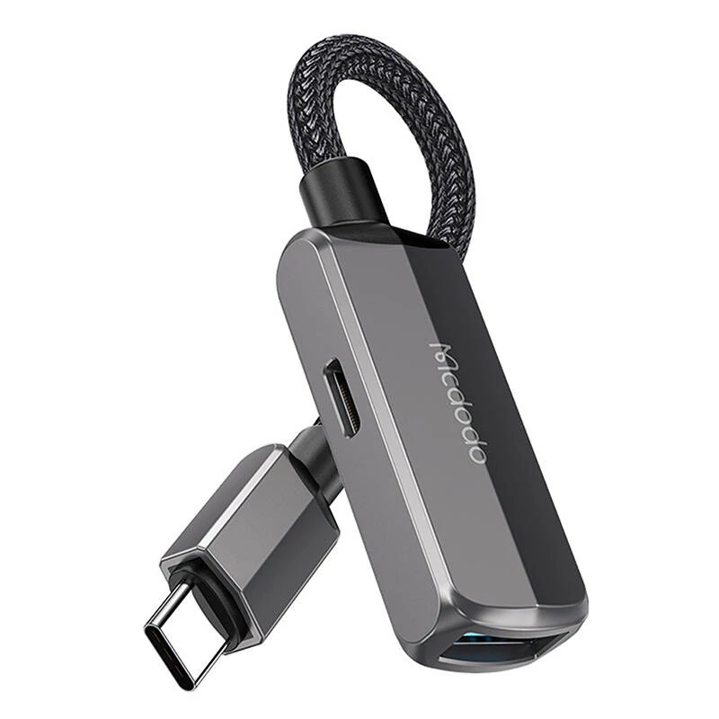 Mcdodo CA-2830 OTG 2 az 1-ben átalakító USB-C-ről USB-C + USB-A csatlakozóra