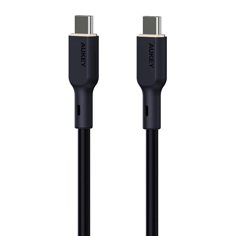 Aukey CB-SCC142 USB-C - USB-C kábel, 140W, 1,8 m (fekete)