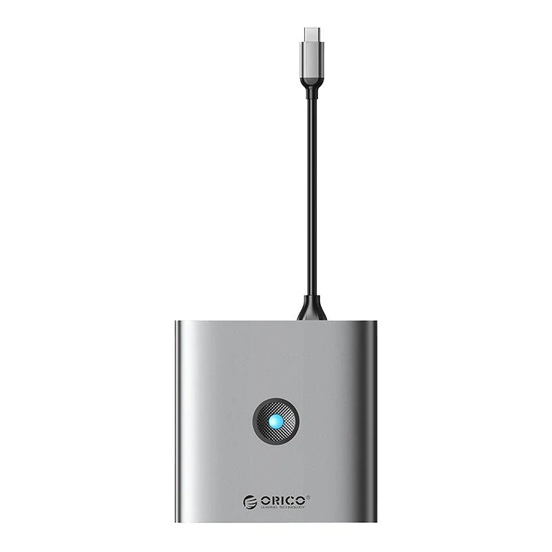 Orico 6 az 1-ben adapter HUB HDMI 4K + 2x USB-A 3.0, USB-C, 100W PD
