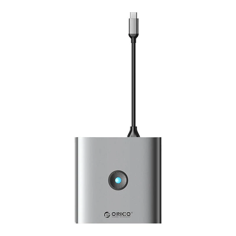 Orico 8 az 1-ben adapter HUB HDMI 4K + 3x USB-A 3.0, USB-C, 100W PD + SD/TF