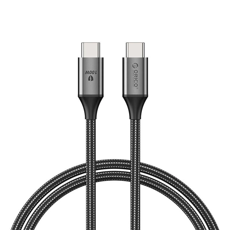 Orico 100W USB-C - USB-C töltőkábel (fekete)
