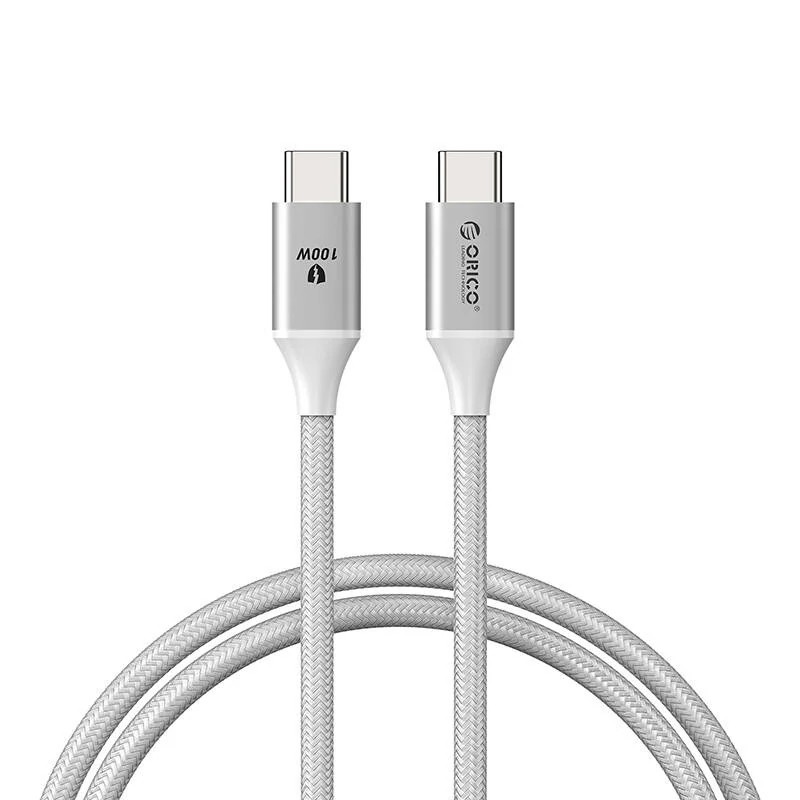 Orico 100W USB-C - USB-C töltőkábel (fehér)