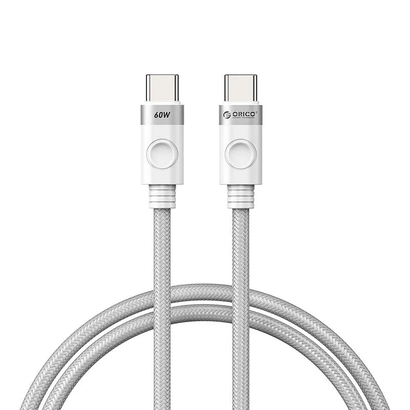 Orico 60W USB-C - USB-C töltőkábel (fehér)