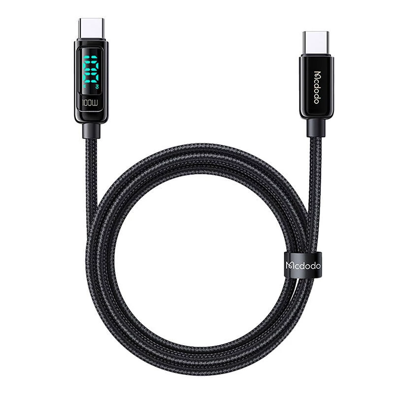 Mcdodo CA-8820 100W USB-C - USB-C kábel, 1,2 m (fekete)