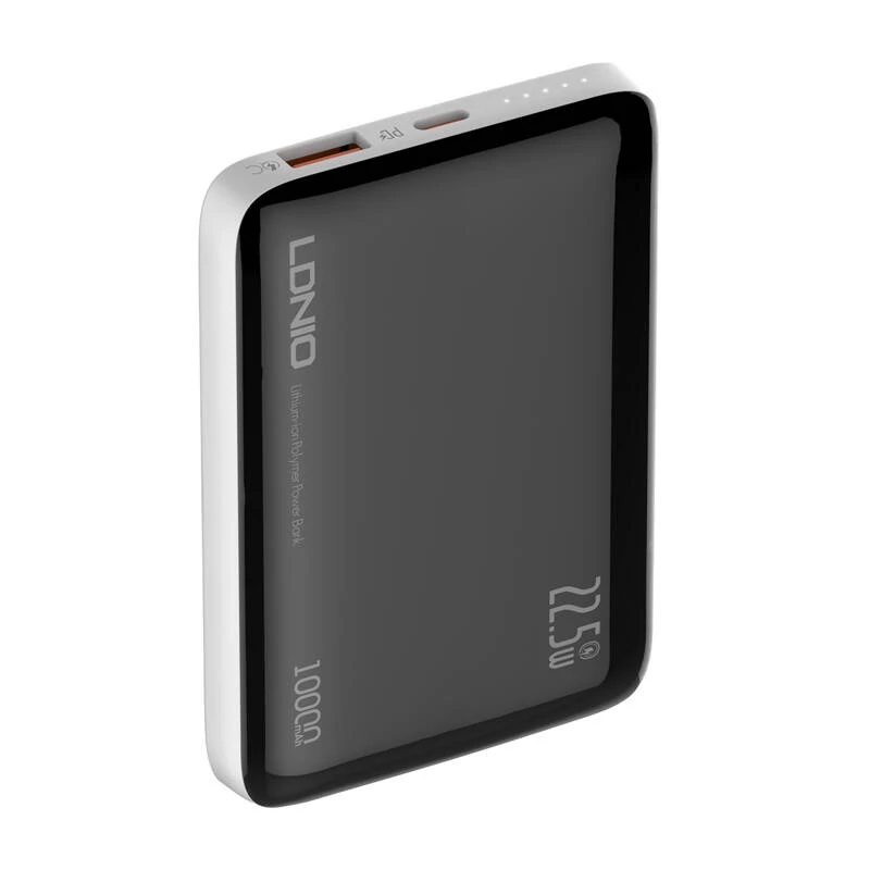 Ldnio PQ25 22.5W 10000mAh USB-C Powerbank (fekete)
