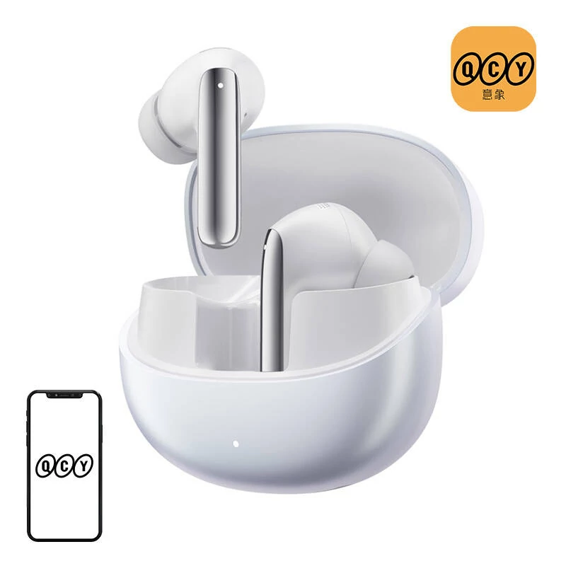 QCY MeloBuds Pro HT08 TWS fülhallgató, ANC (fehér)