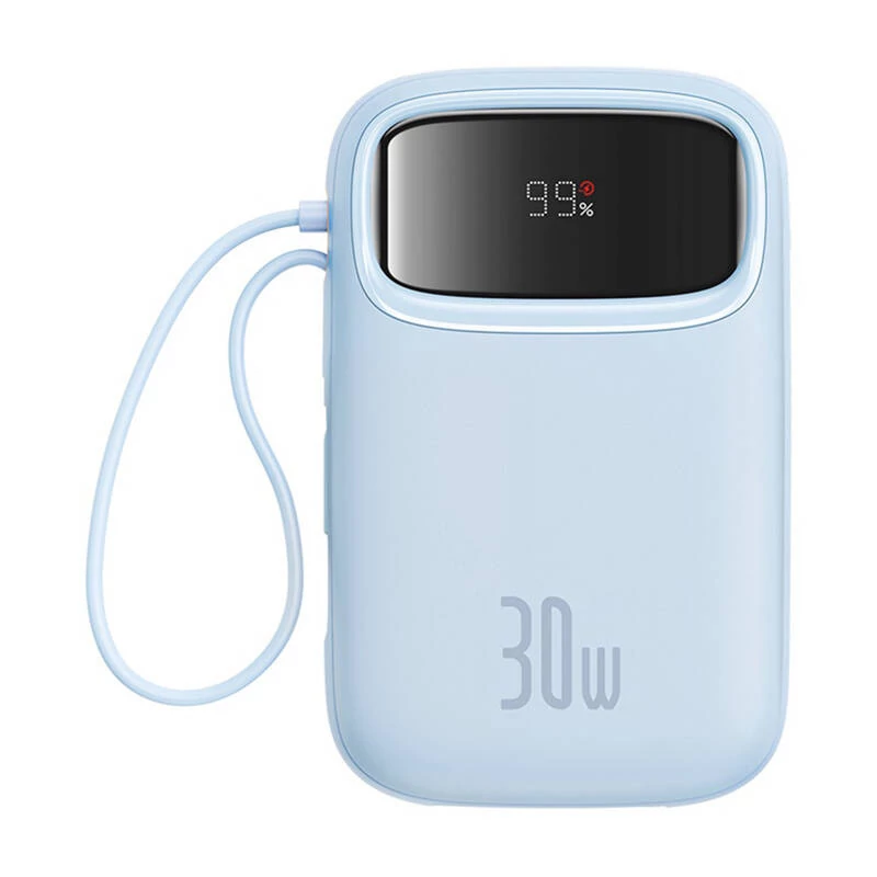 Baseus QPow 2 10000mAh 30W 2xUSB-C Powerbank (kék)
