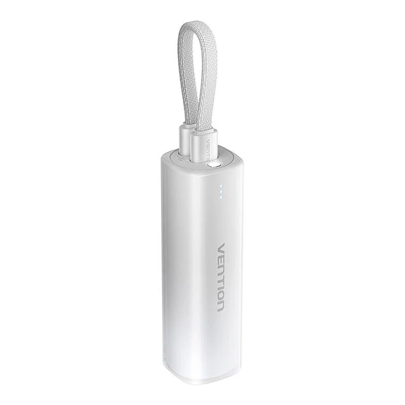 Vention FHWM0 hordozható töltő 5000mAh 20W + USB-C - Lightning kábel (szürke)