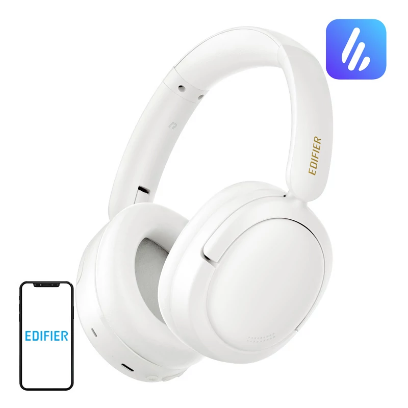 Edifier W800BT SE vezeték nélküli fejhallgató (fehér)