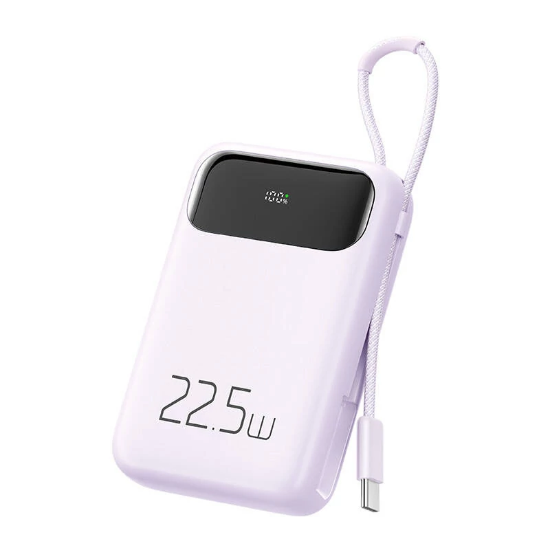 Mcdodo MC-3245 hordozható töltő 10000mAh, 22.5W, C-ig (lila)