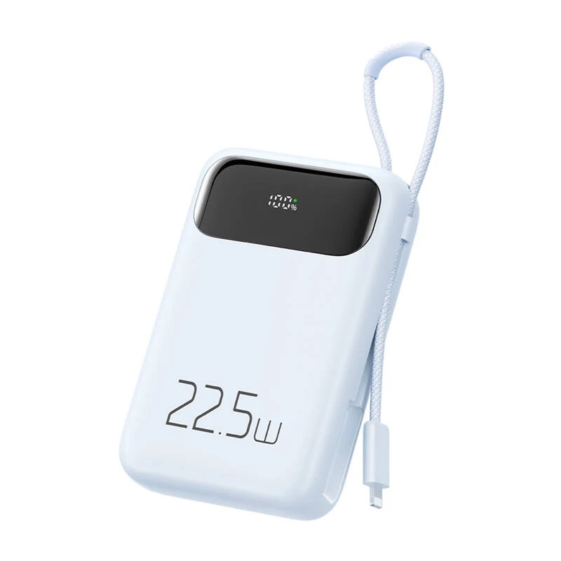 Mcdodo MC-3254 hordozható töltő 10000mAh, 22.5W, Lightning-hez (kék)