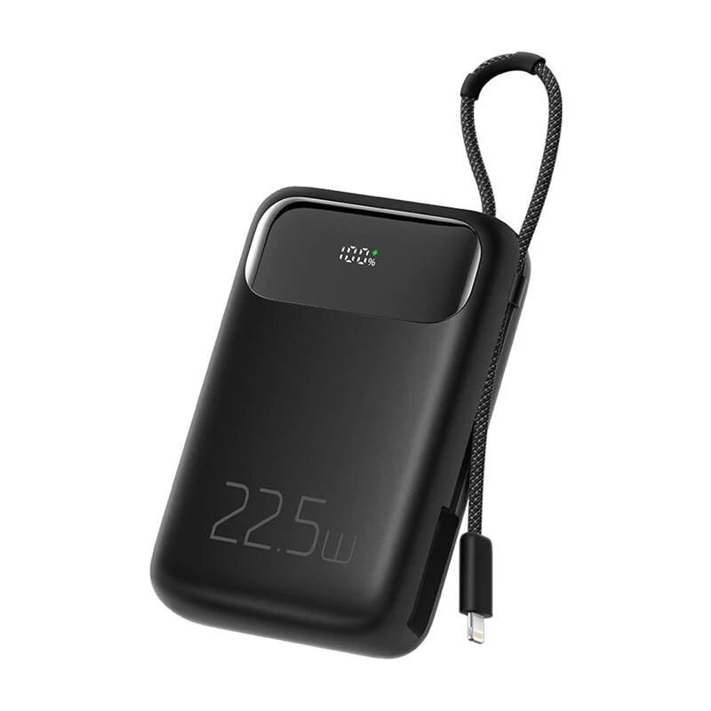 Mcdodo MC-3253 hordozható töltő 10000mAh, 22.5W, Lightning-hez (fekete)