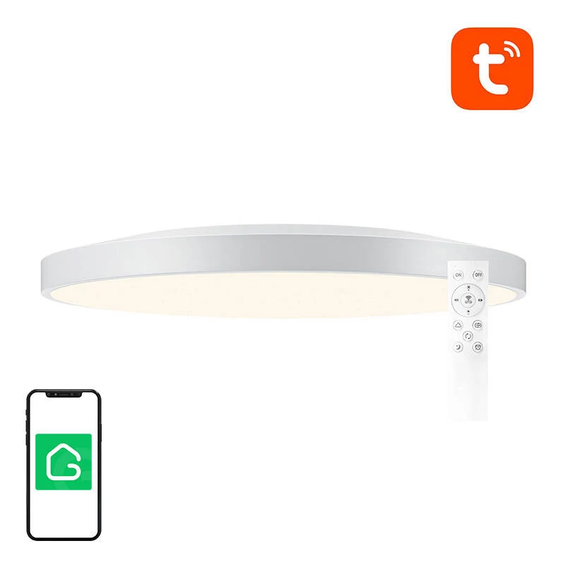 Gosund LB11 okos mennyezeti lámpa 32cm WiFi/Bluetooth 16M RGBCW 1920lm (Tuya) + távirányító