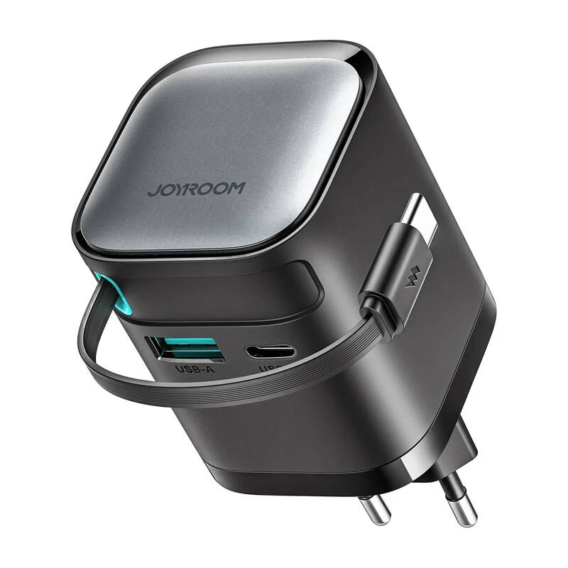 Joyroom TCL02 GaN 65W-os Visszahúzható Kábeles Töltő