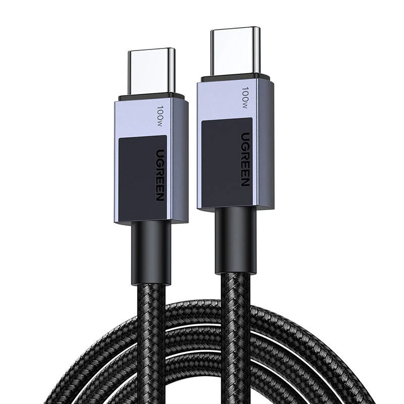 Ugreen USB-C - USB-C PD Gyors Töltési Kábel L512 (szürke) 3m