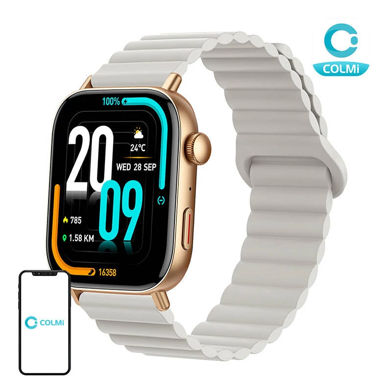 Colmi C8 Max Okosóra Mágneses Pánttal (Arany)