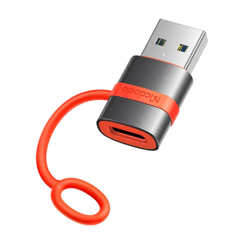 McDodo OT-3800 USB-C - USB-A adapter (fekete)
