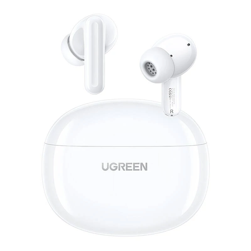 Ugreen HiTune T3C TWS fülhallgató, Bluetooth 5.4, IPX5, mikrofon (fehér)