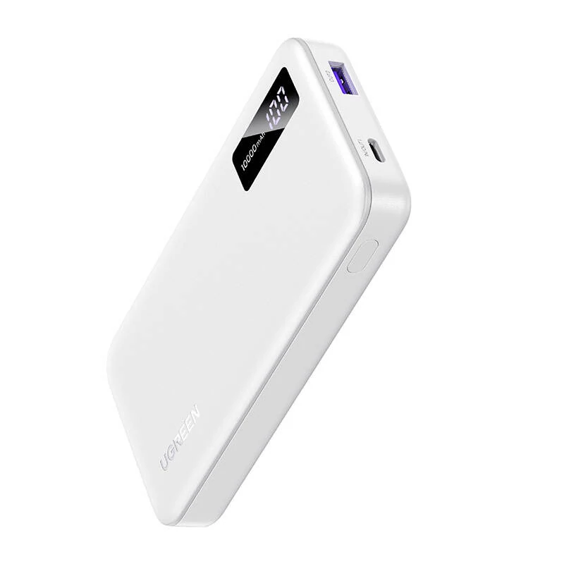 Ugreen PB311 powerbank, 10000mAh, USB + USB-C, 20W PD (fehér)