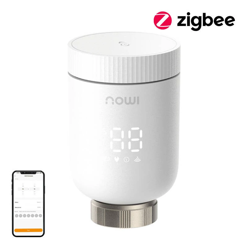ZigBee termosztatikus fej IMOU IOT-TRV1-EU + 6 adapter
