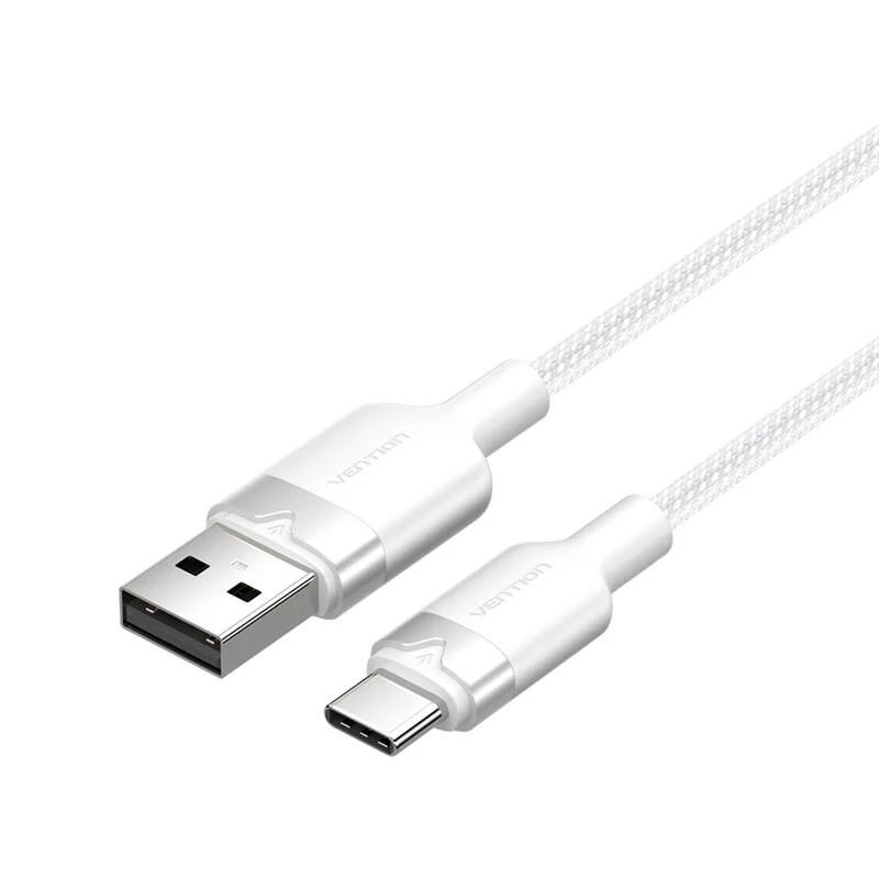 Vention CTNWH USB 2.0 A - USB-C 3A kábel 2M (fehér)