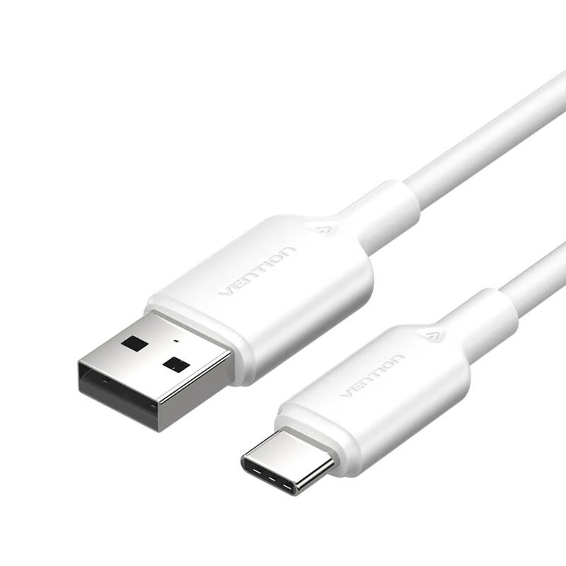 Vention CTQWF USB 2.0 A - USB-C 3A kábel 1M (fehér)