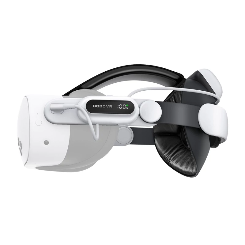 BOBOVR E3 PRO akkumulátor tehermentesítő heveder a Meta Quest 3/3s készülékhez
