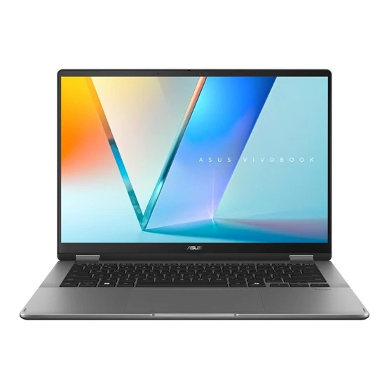 Asus VivoBook Flip TP3407SA-QL023W - Windows® 11  - Matte Gray - Touch - OLED